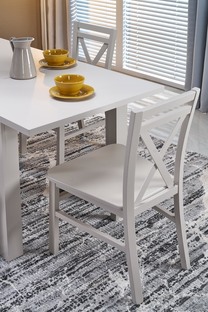 GIZMO extension table cashmere / cashmere
