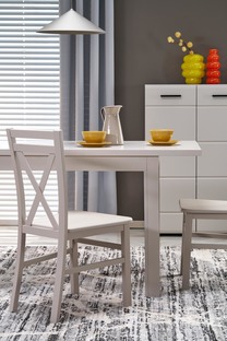 GIZMO extension table cashmere / cashmere