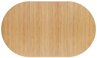 MAGNUS extension table matt natural oak