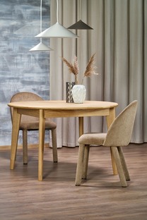 MAGNUS extension table matt natural oak
