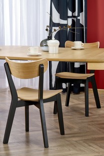SORBUS table natural oak / cashmere