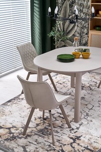 K520_CS chair, cashmere / light beige