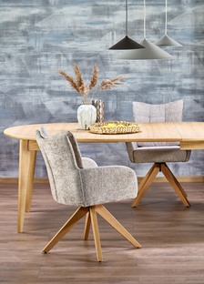 K540 WD chair beige / natural