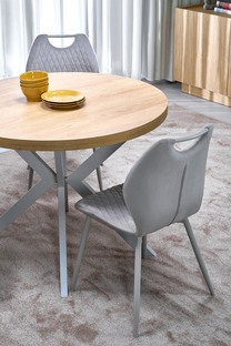 K569_CS chair, cashmere / light beige