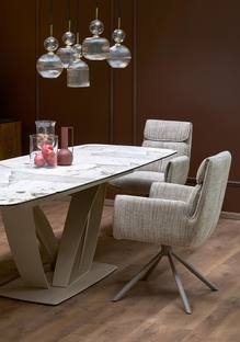 K596 CS chair, beige / cashmere