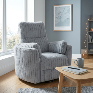 PEGAS leisure chair, grey