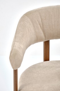 K616 chair beige / walnut