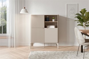 BELUCI KM-2 chest cashmere / cremona oak