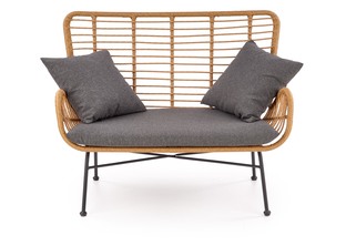 IKARO XL sofa naturalny-popiel (1p=2szt)