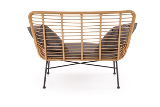 IKARO XL sofa naturalny-popiel (1p=2szt)
