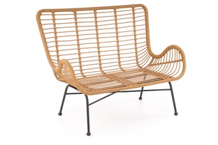 IKARO XL sofa naturalny-popiel (1p=2szt)