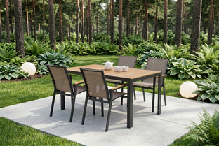 FIERRO chair, black/grey/brown