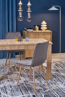 K525 WD chair grey / natural