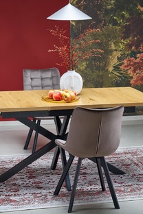 K332 chair, color: mokka