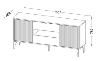 BELUCI KM-1 chest cashmere / cremona oak