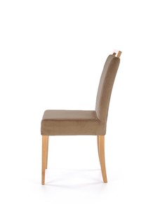 CLARION chair, color: honey oak / MONOLITH 09
