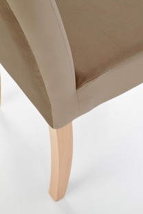 CLARION chair, color: honey oak / MONOLITH 09