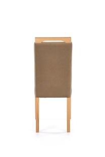 CLARION chair, color: honey oak / MONOLITH 09