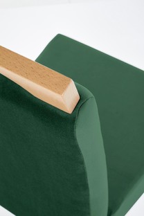 CLARION chair, color: honey oak / MONOLITH 37