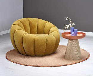 GINA c. table, color natural - green