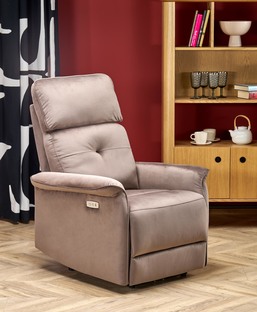 SEMIR leisure chair, mokka