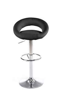 H15 bar stool color: black