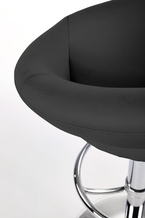 H15 bar stool color: black