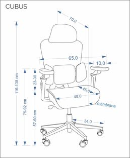 CUBUS o.chair , black
