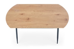 JACKSON table, color: top - golden oak, legs - black