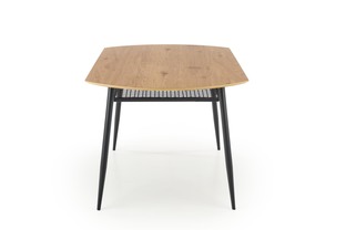 JACKSON table, color: top - golden oak, legs - black