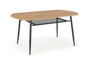 JACKSON table, color: top - golden oak, legs - black