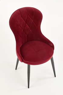 K366 chair, color: dark red