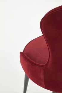 K366 chair, color: dark red