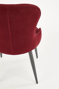 K366 chair, color: dark red