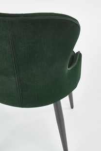 K366 chair, color: dark green