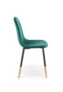 K379 chair, color: dark green