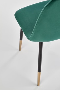 K379 chair, color: dark green