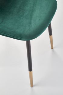 K379 chair, color: dark green