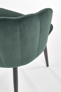 K386 chair, color: dark green