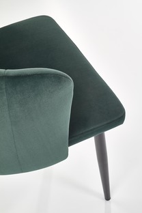 K386 chair, color: dark green