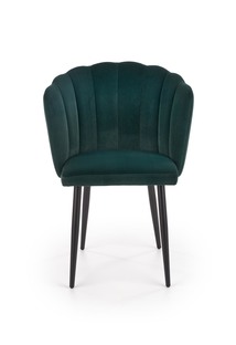 K386 chair, color: dark green