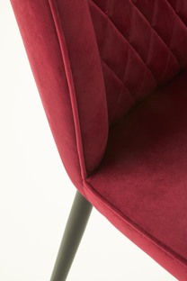 K399 krzesło bordowy (1p=2szt)