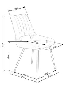 K404 chair, color: grey