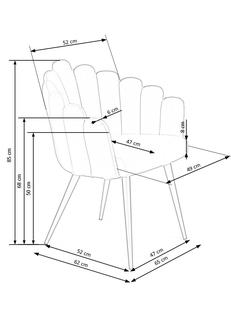 K410 chair, color: pink