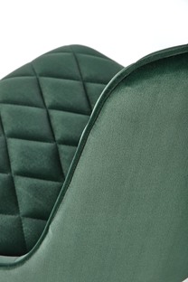 K450 krzesło ciemny zielony (1p=4szt)