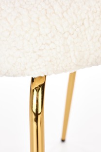 K474 chair cream/gold