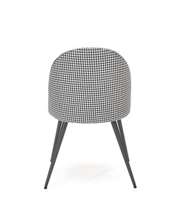 K478 chair, color: black - white