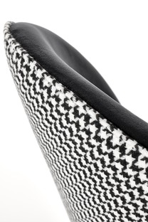 K478 chair, color: black - white