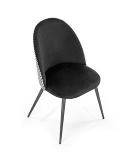 K478 chair, color: black - white