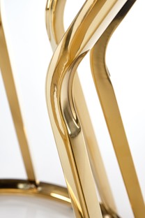 AFINA S, coffee table, mirror / gold